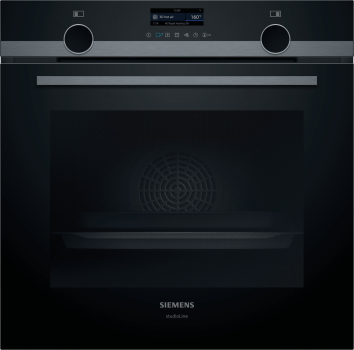 SIEMENS HB479G5B6 - iQ500 STUDIOLINE BACKOFEN, SCHWARZ, 5 JAHRE GARANTIE